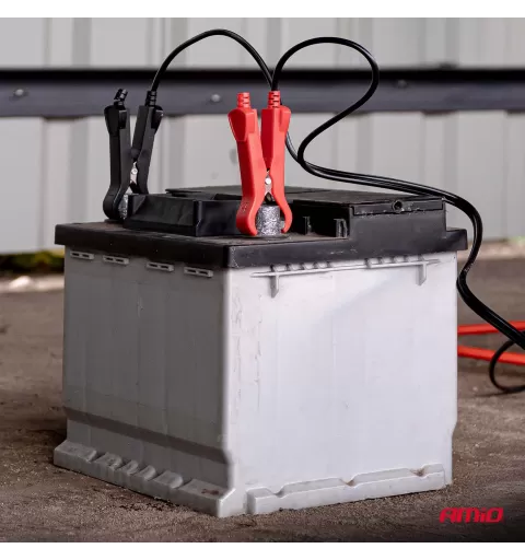 Skaitmeninis akumuliatoriaus įkroviklis AGM GEL STD LiFePo4 MAX 5A 6/12V PRO AMIO-04527