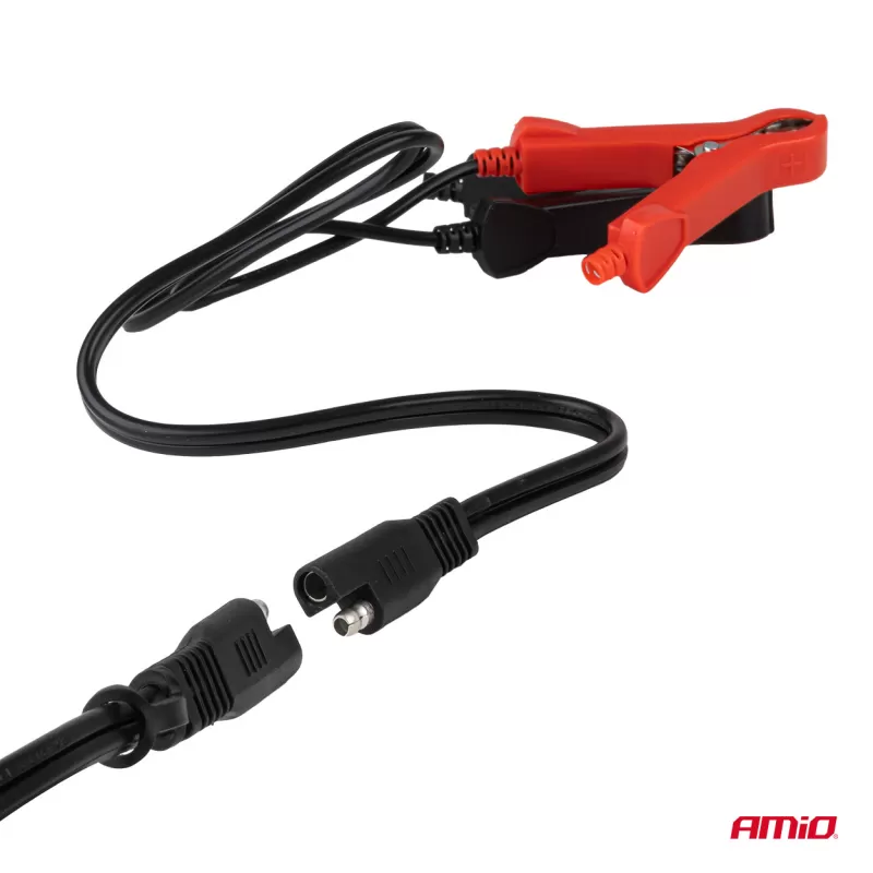 Skaitmeninis akumuliatoriaus įkroviklis AGM GEL STD LiFePo4 MAX 5A 6/12V PRO AMIO-04527