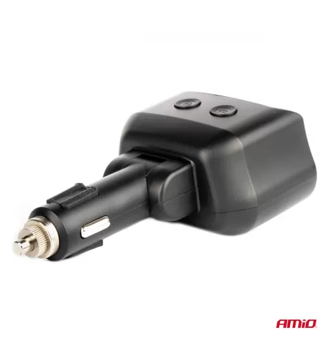 Dvigubas prailgintuvo lizdas 2xUSB 1xUSB C 12/24V maks. 200W AMIO-04173