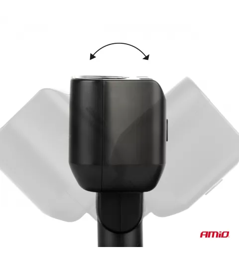 Dvigubas prailgintuvo lizdas 2xUSB 1xUSB C 12/24V maks. 200W AMIO-04173