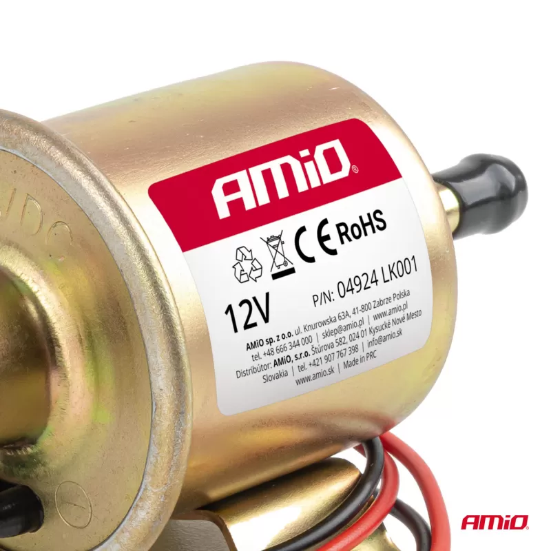 Elektrinis kuro siurblys 8mm 12V AMIO-04924