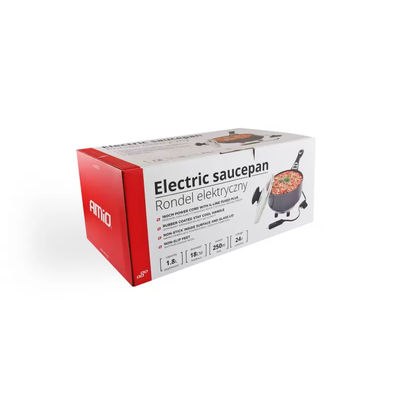 Elektrinis puodas automobiliui 18cm x 8cm 250W 24V