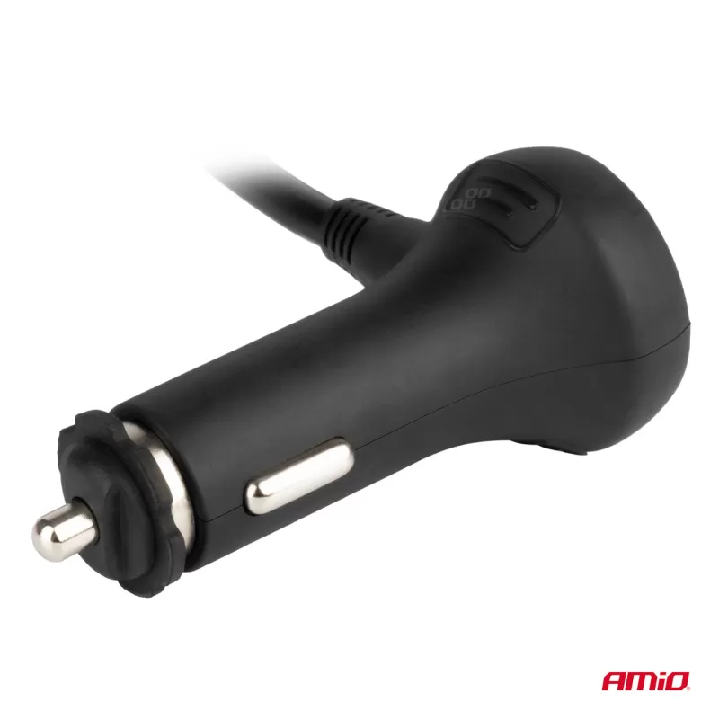 Prailgintuvo lizdas su voltmetru AMIO-03781