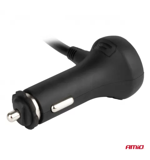 Prailgintuvo lizdas su voltmetru AMIO-03781