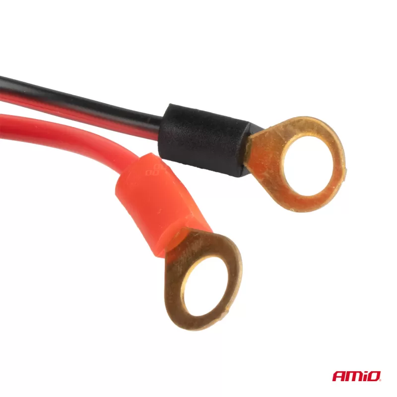 Prailgintuvo lizdas su voltmetru AMIO-03782