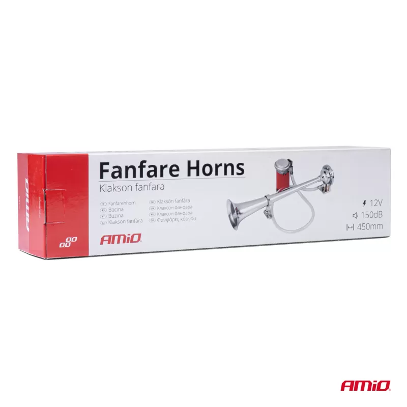 Fanfariniai garso signalai 12V AMIO-03618