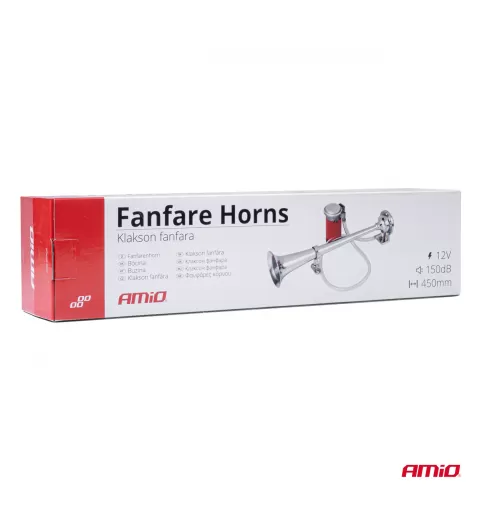 Fanfariniai garso signalai 12V AMIO-03618