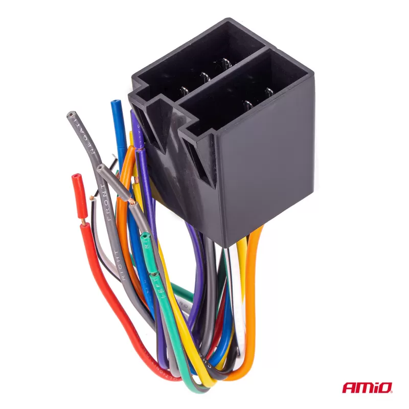 ISO vyriško tipo lizdas ISO CCA 13 kontaktų 5A 12V AMIO-04445