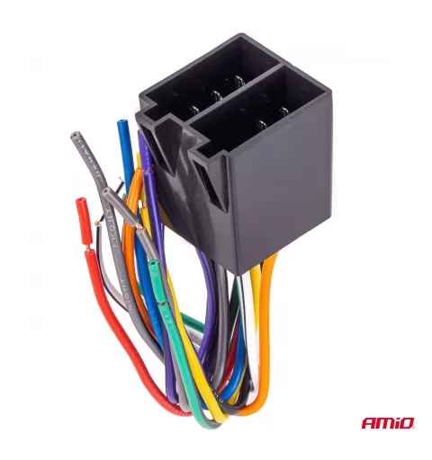 ISO vyriško tipo lizdas ISO CCA 13 kontaktų 5A 12V AMIO-04445