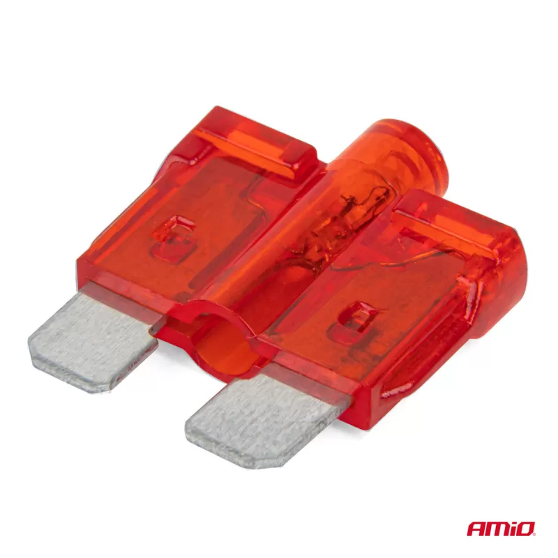 LED automobilio peiliuko tipo standartiniai saugikliai AMIO-04341