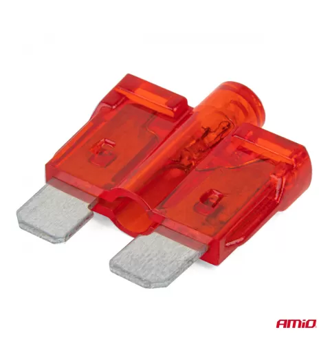 LED automobilio peiliuko tipo standartiniai saugikliai AMIO-04341