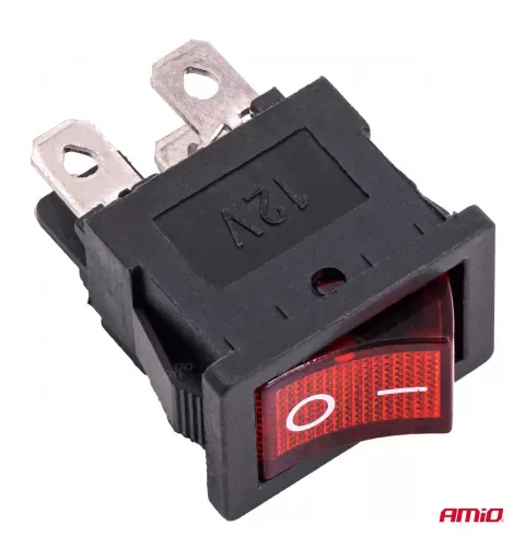 Svirtinis jungiklis 20A 12V 24V AMIO-04440