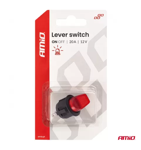 Svirtinis jungiklis 20A 12V AMIO-04438