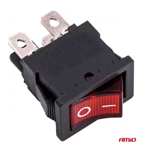Svirtinis jungiklis 6A 250V AMIO-04439