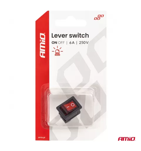 Svirtinis jungiklis 6A 250V AMIO-04439