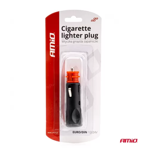Žiebtuvėlio lizdo kištukas EURO/DIN 12/24V