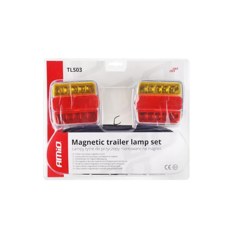 Magnetinių priekabos žibintų rinkinys