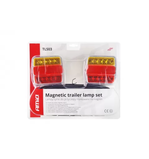 Magnetinių priekabos žibintų rinkinys