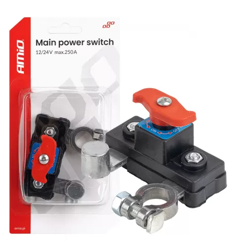 Pagrindinis maitinimo jungiklis 12V 24V 250A AMIO-04831