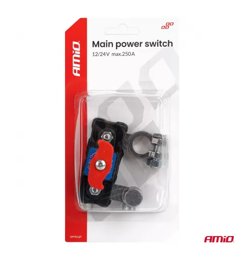 Pagrindinis maitinimo jungiklis 12V 24V 250A AMIO-04831