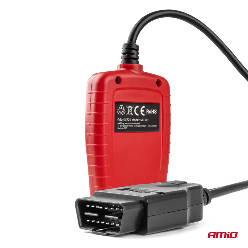 OBD2 diagnostikos skaitytuvas AMIO-04729