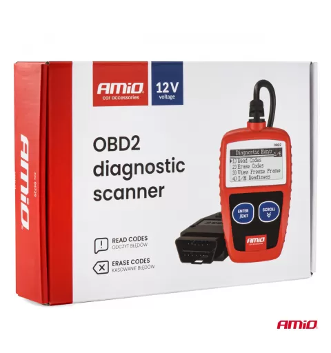 OBD2 diagnostikos skaitytuvas AMIO-04729