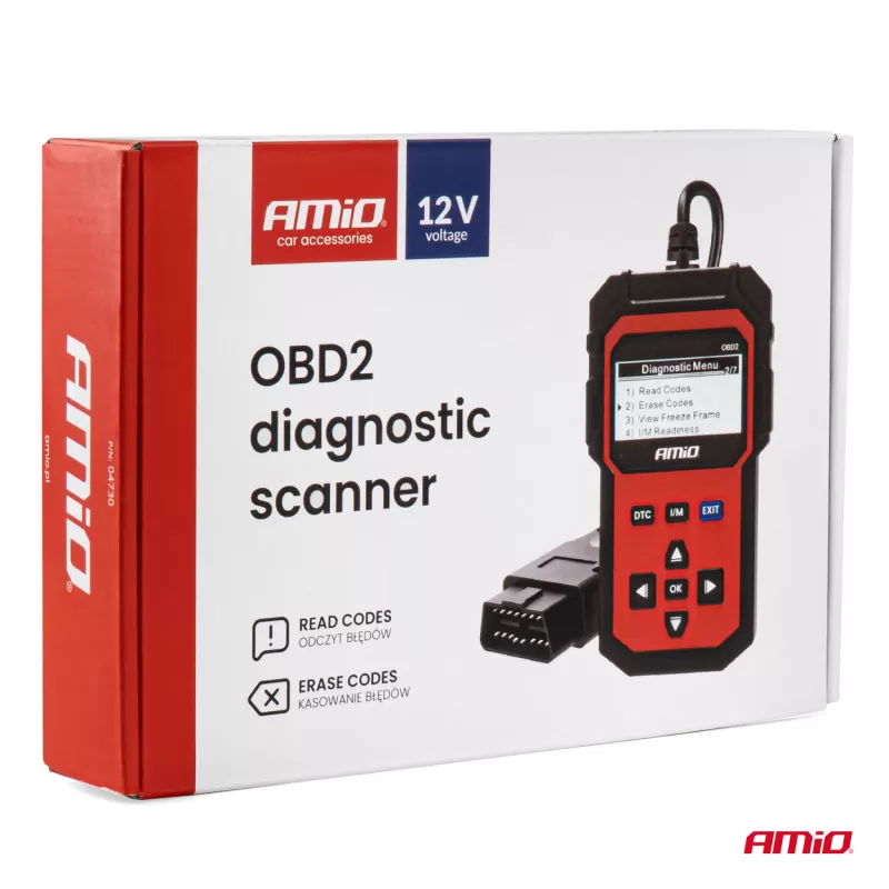OBD2 diagnostikos skaitytuvas AMIO-04730