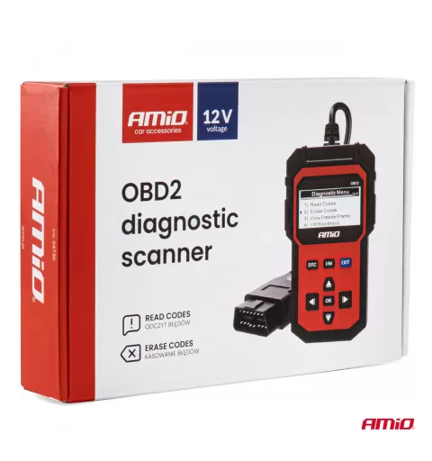 OBD2 diagnostikos skaitytuvas AMIO-04730