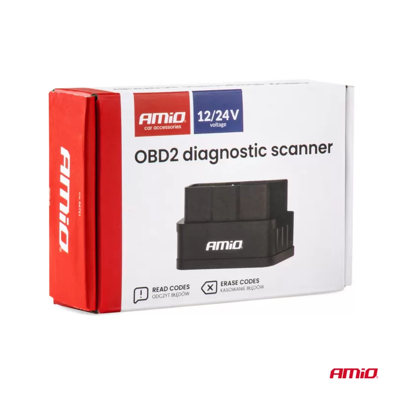 OBD2 diagnostikos skaitytuvas AMIO-04731