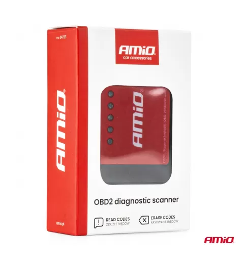 OBD2 diagnostikos skaitytuvas AMIO-04733