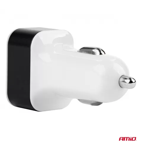 Telefono įkroviklis 3xUSB, baltas, PCH-03
