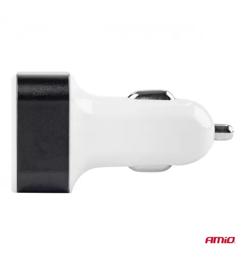 Telefono įkroviklis 3xUSB, baltas, PCH-03