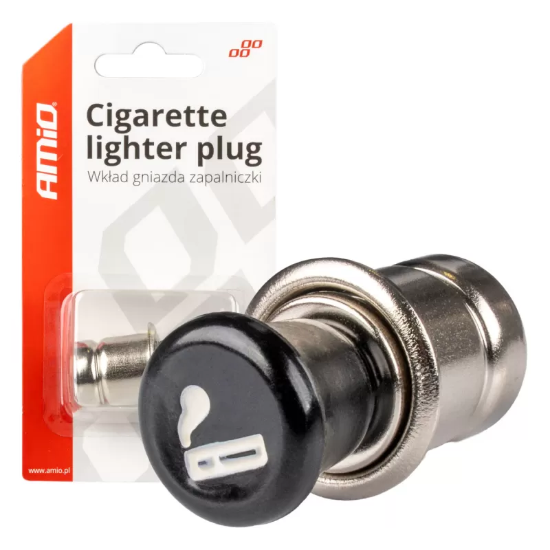 Kištukas žiebtuvėlio lizdui 12V AMIO-04356