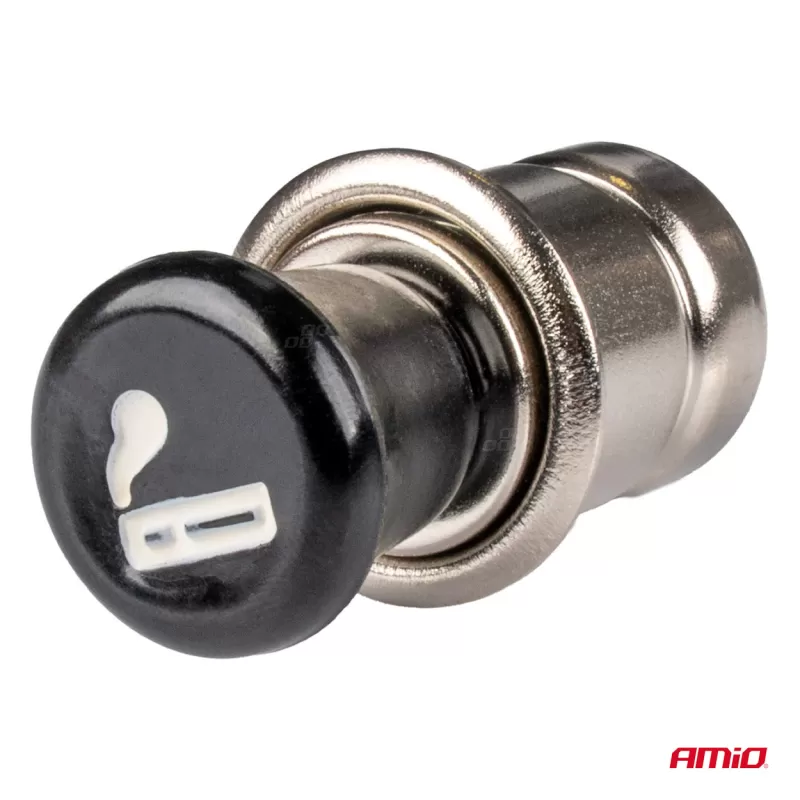 Kištukas žiebtuvėlio lizdui 12V AMIO-04356
