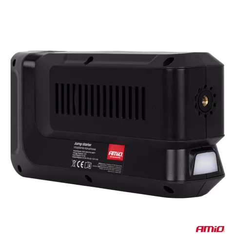 Nešiojamas 4in1 paleidimo įrenginys/LED/oro kompresorius/išorinė baterija 12V 12Ah 1600A AMIO-04677