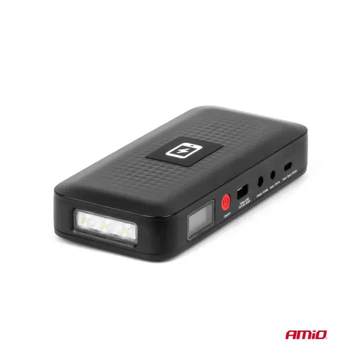 Nešiojamas paleidimo įrenginys / išorinė baterija 12V 12Ah 800A AMIO-04055