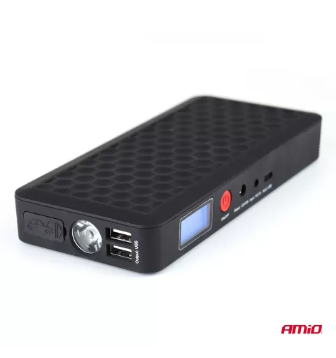 Nešiojamas paleidimo įrenginys su išorine baterija 12V 4Ah 800A SJ02