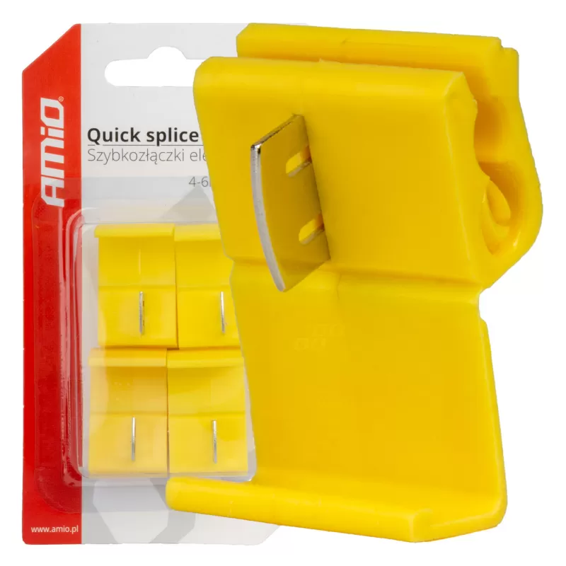 Greitosios jungties jungiklis 0,4-6mm² 24A, 4 vnt., blisteris