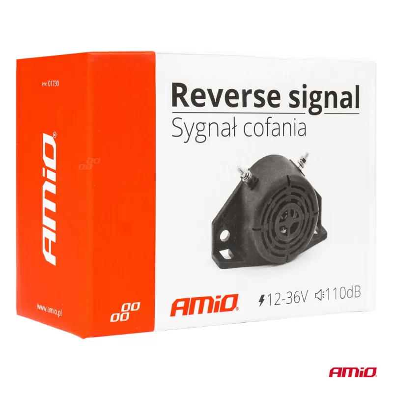 Atbulinės eigos signalas 12-36V 110 dB