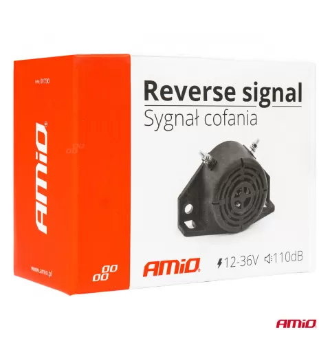 Atbulinės eigos signalas 12-36V 110 dB