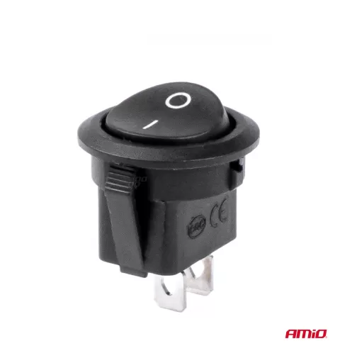 Apvalus jungiklis 12V 20A ON/OFF