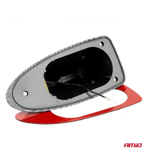 Pelekinė automobilio antena, karbonas, AMIO-04156
