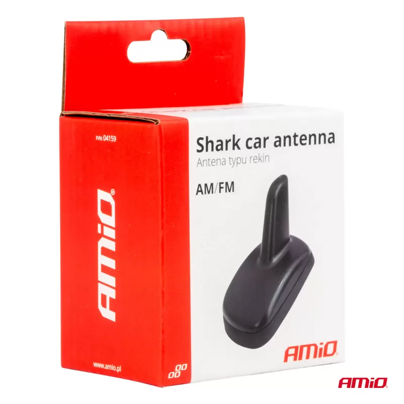 Pelekinė automobilio antena, DIN kištukas, AMIO-04159