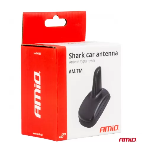 Pelekinė automobilio antena, DIN kištukas, AMIO-04159