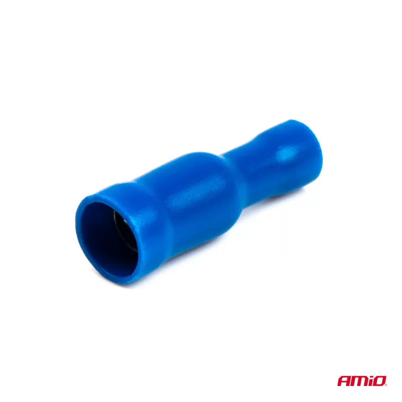 Cilindrinės kulkos formos jungtys 5mm 1,5-2,5mm² 15A, 10 vnt.