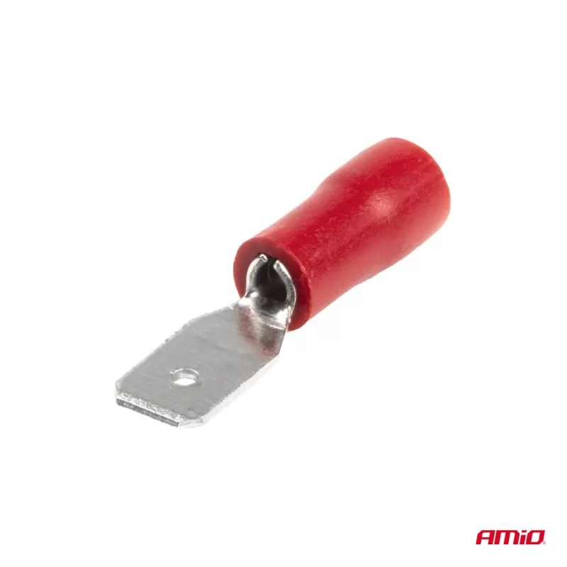 Plokščio tipo gnybtai 4,75mm 0,5-1,5mm² 10A, 10 vnt.