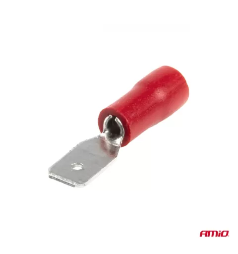Plokščio tipo gnybtai 4,75mm 0,5-1,5mm² 10A, 10 vnt.