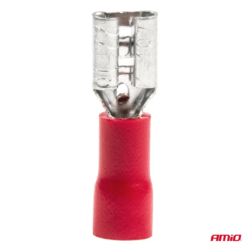 Plokščio tipo gnybtai 5,6mm 0,5-1,5mm² 10A, 10 vnt.