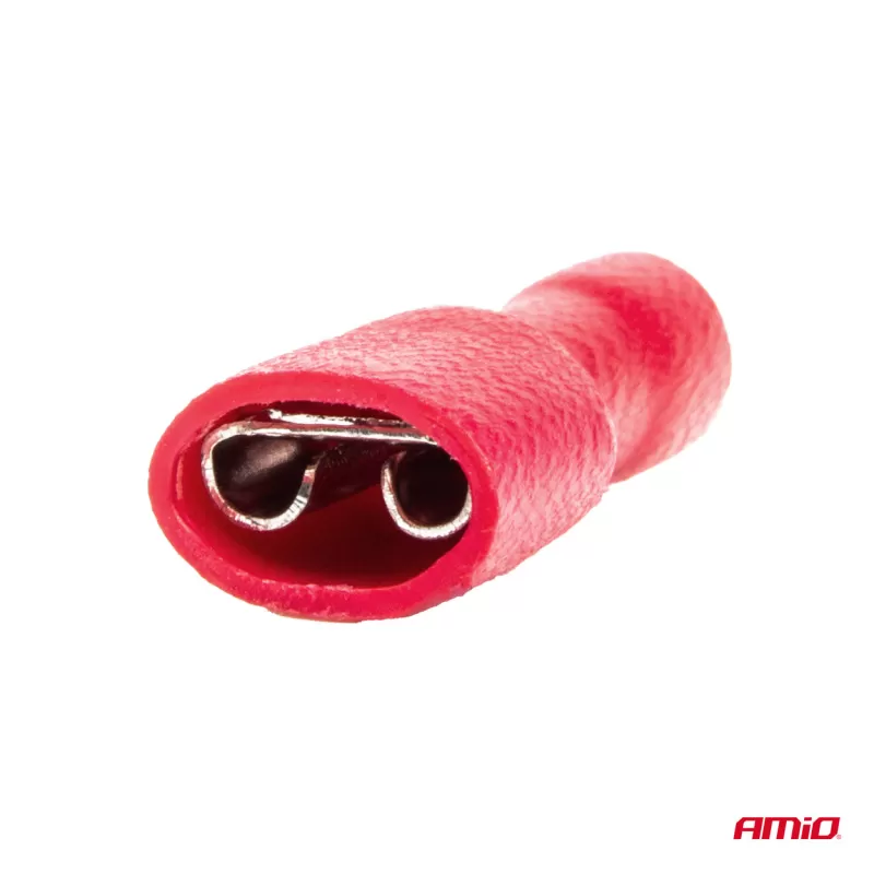 Plokščio tipo gnybtai 6,6mm 0,5-1,5mm² 10A, 10 vnt.