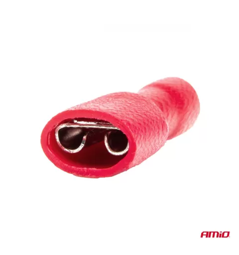Plokščio tipo gnybtai 6,6mm 0,5-1,5mm² 10A, 10 vnt.